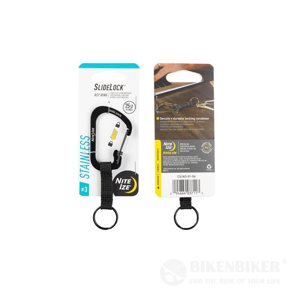 Slide Lock Keyring - nite Ize