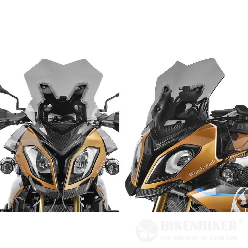 BMW S1000XR Ergonomics - "Sports" Windscreen - Wunderlich