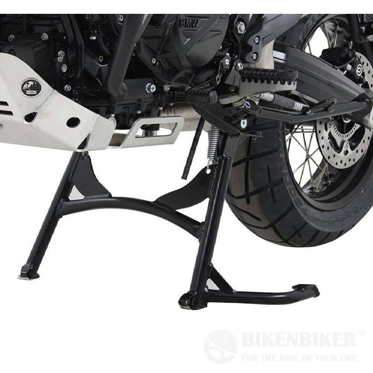 BMW G310 GS Ergonomics - Centre Stand - Hepco & Becker