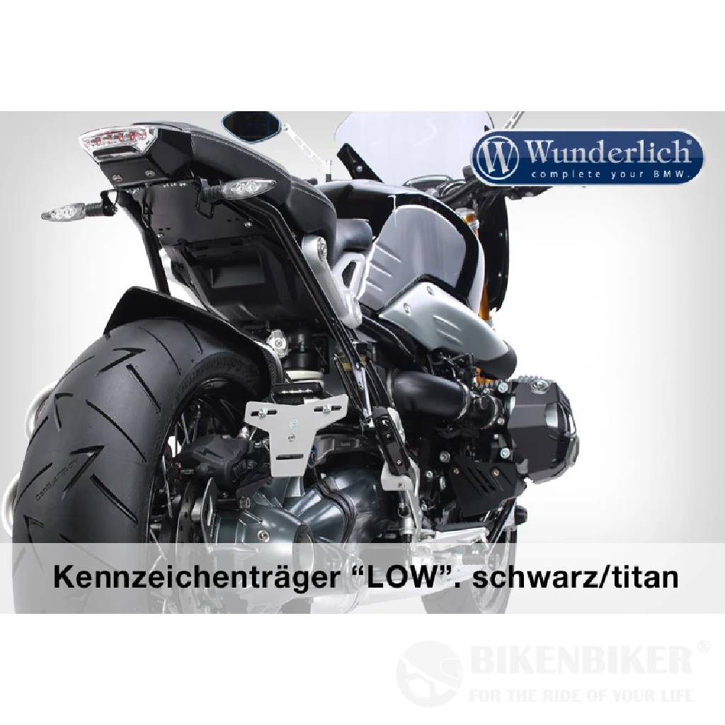 BMW RNineT Styling - "LOW" Tail Tidy + Strip - Wunderlich