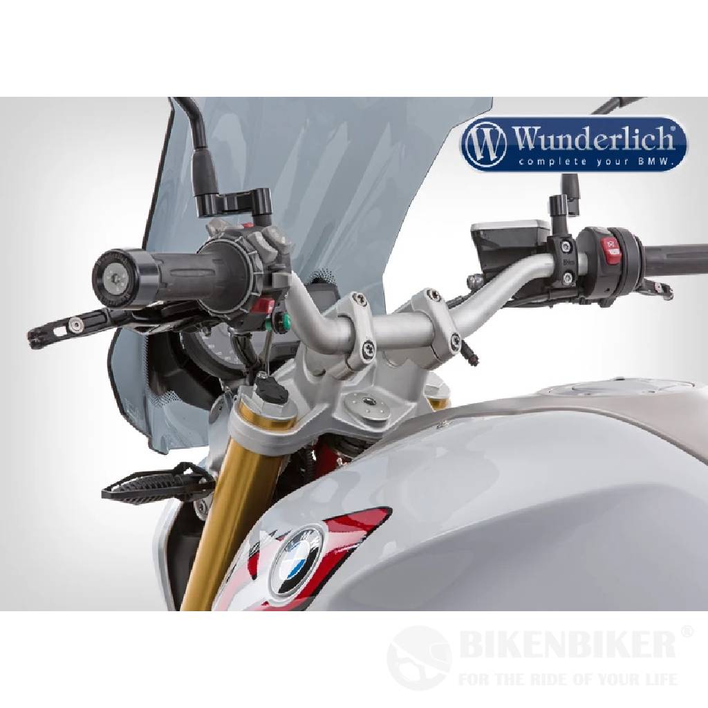 BMW R1200R/R1250R  Ergonomics - Pullback Risers (35mm) - Wunderlich