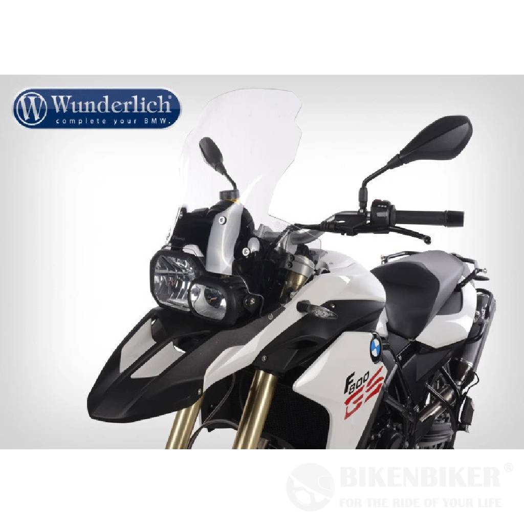 BMW F 650/800 Ergonomics - 'Touring' Windscreen - Wunderlich