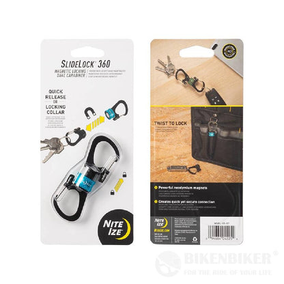 Slidelock® 360° Magnetic Locking Dual Carabiner - nite Ize