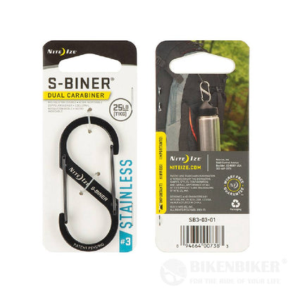 S-Biner® SS Dual Carabiner - nite Ize