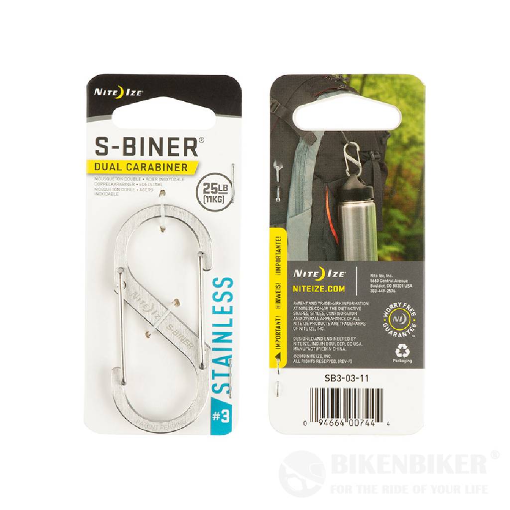 S-Biner® SS Dual Carabiner - nite Ize