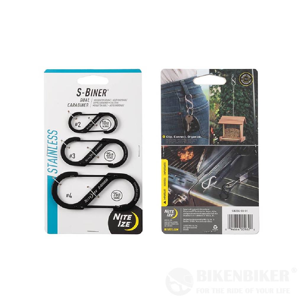 S-Biner® SS Dual Carabiner - nite Ize