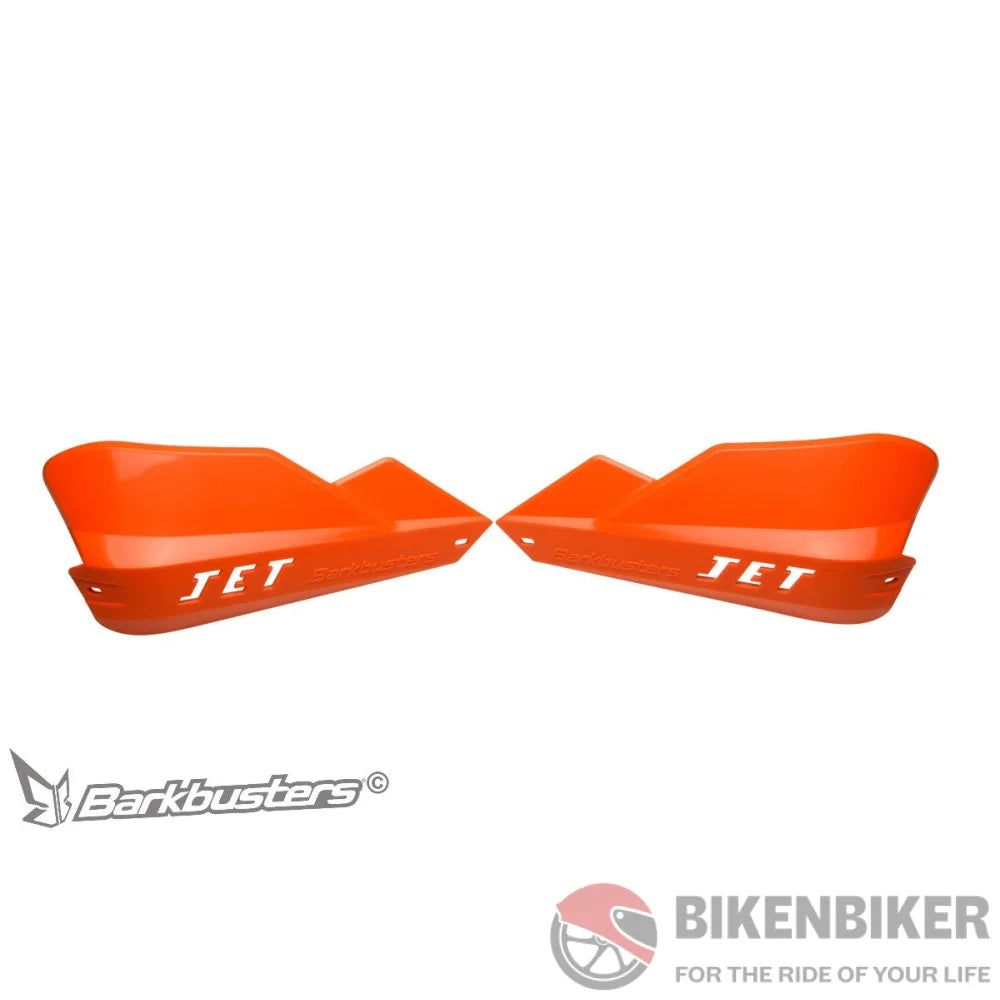 Jet Handguards - Barkbusters Orange Protection