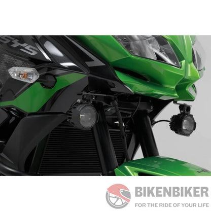 Kawasaki Versys 650 Lighting - Auxiliary Light Mount Sw-Motech Auxiliary Lights Mounts