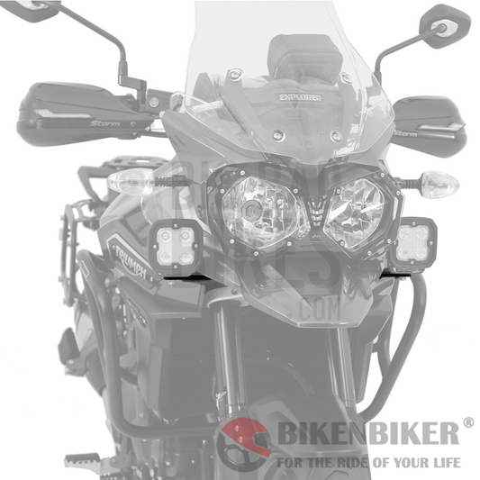 Denali Auxiliary Light Mount for Triumph Tiger Explorer Series