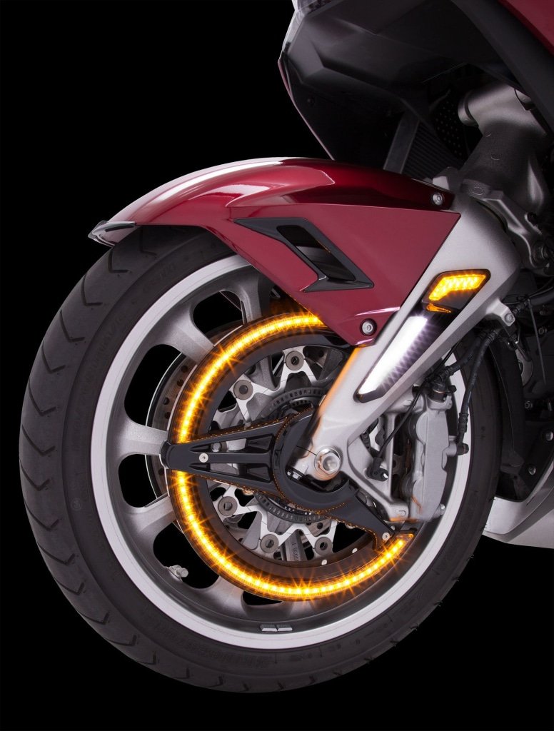 LED Rotor Covers - Honda Goldwing - Ciro Goldstrike