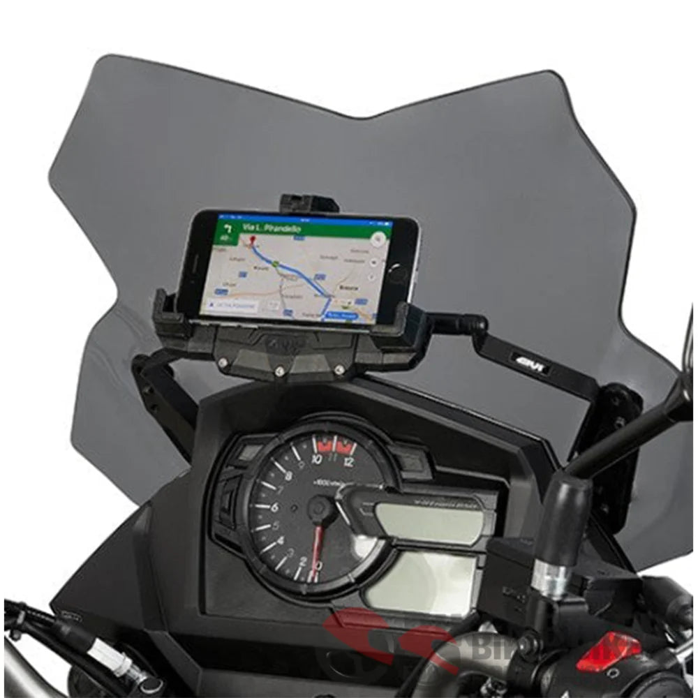 Phone/Gps Mount - Suzuki Vstrom 650 Givi Gps