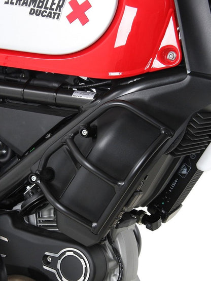 Ducati Scrambler/Desert Sled Radiator Protection - Radiator Crash Bars - Hepco and Becker