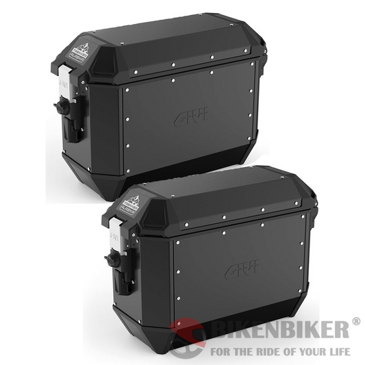 Pair of Monokey Trekker Alaska Side Cases, Black - Givi