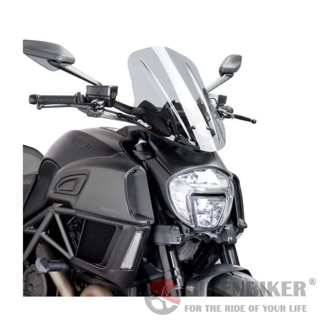 Touring wind deflector Ducati Diavel-Puig