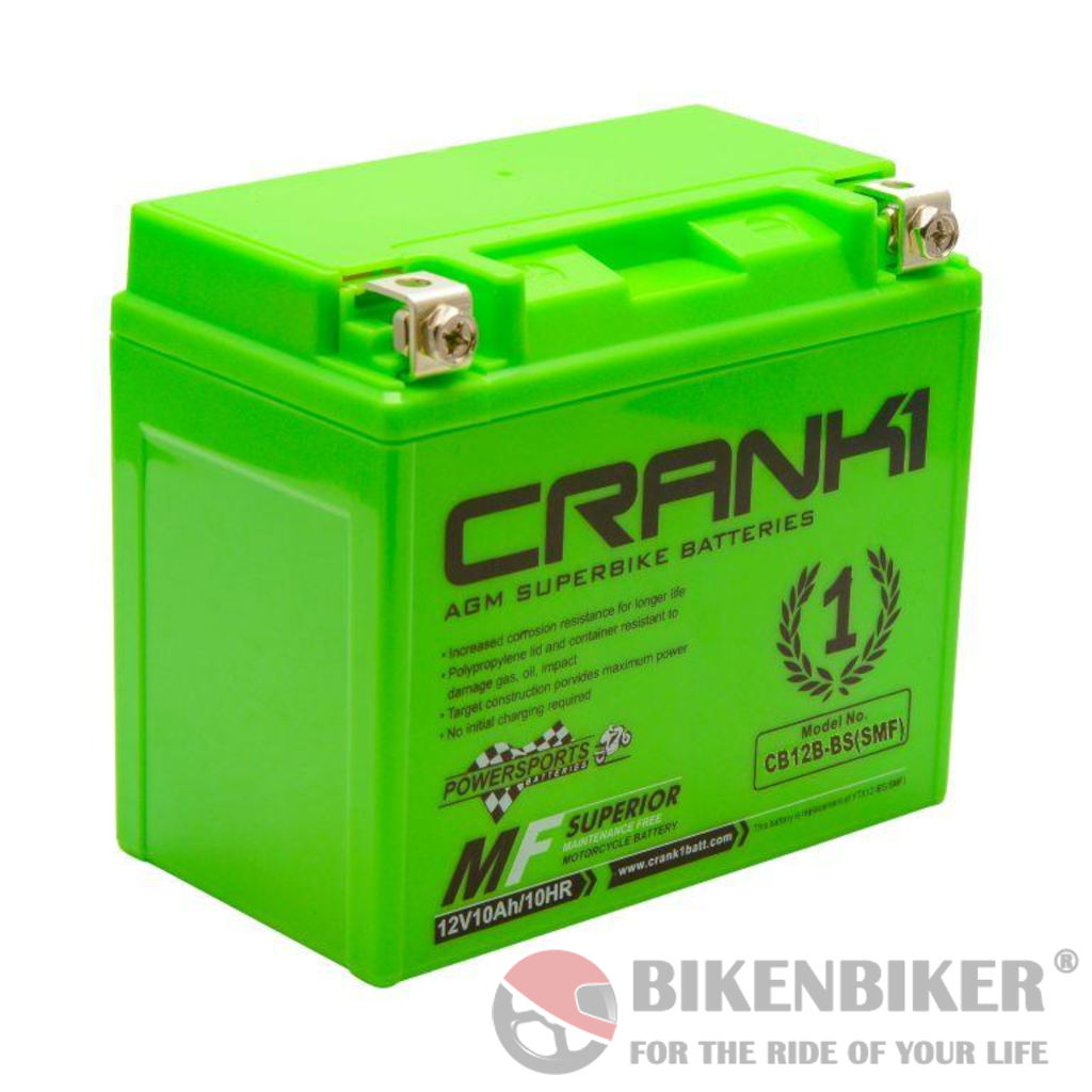 Crank1 CB12B-BS (SMF) Battery