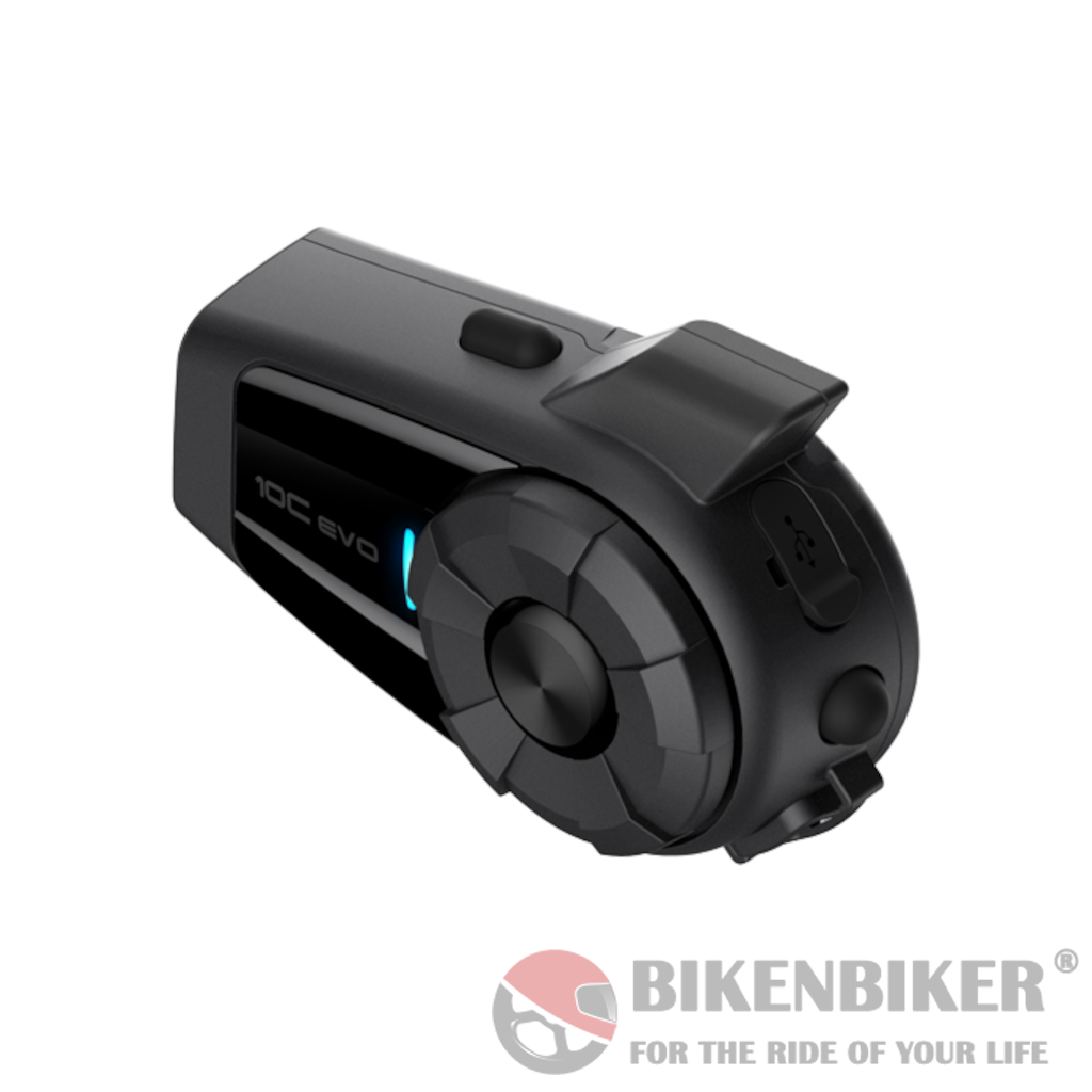 10C EVO Motorcycle Bluetooth Camera & Communication System (with HD Speakers)- Sena