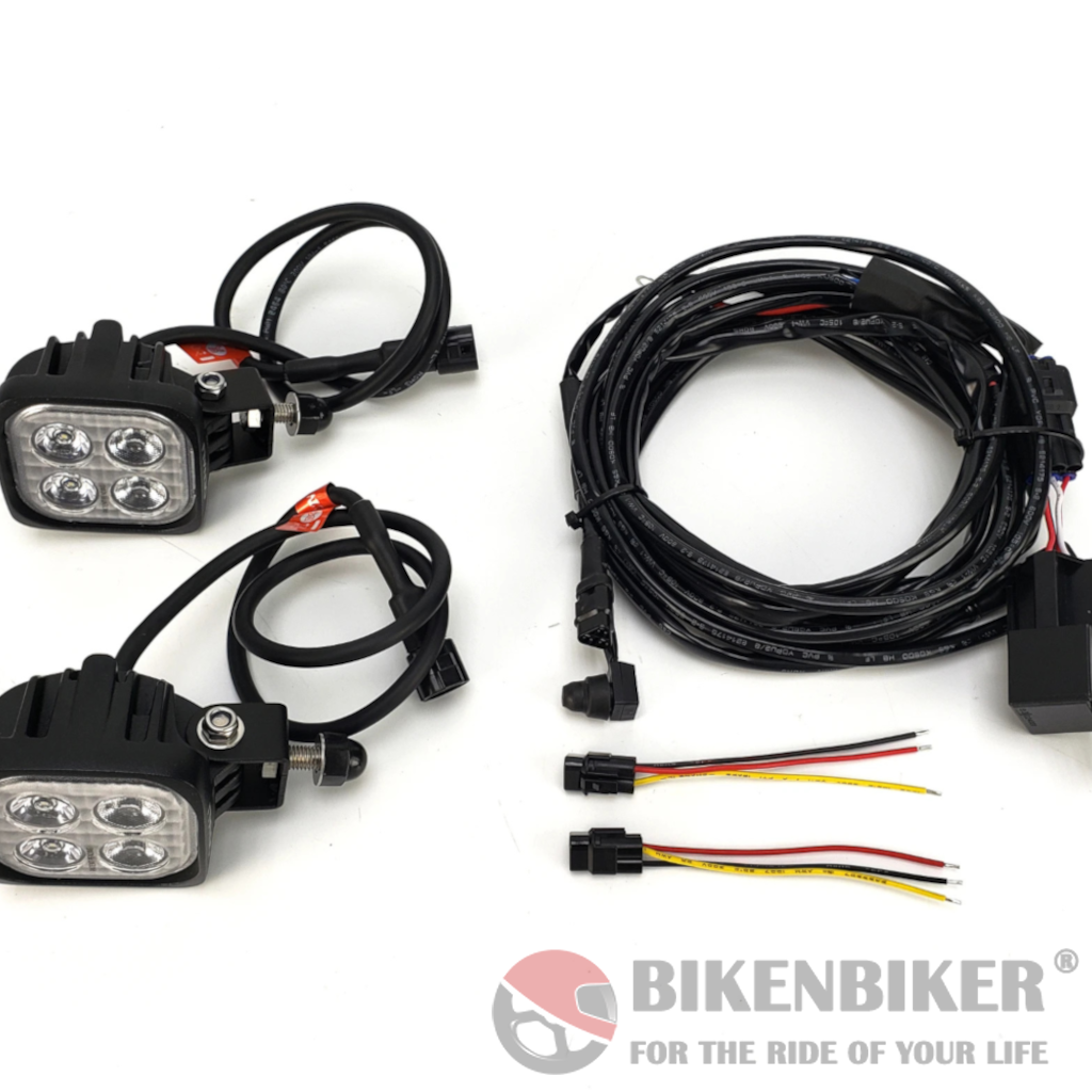 Denali S4 Auxiliary LED Lights - no wiring