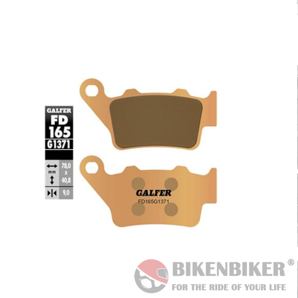 Sintered Street Rear Brake Pads-FD165G1371-Galfer