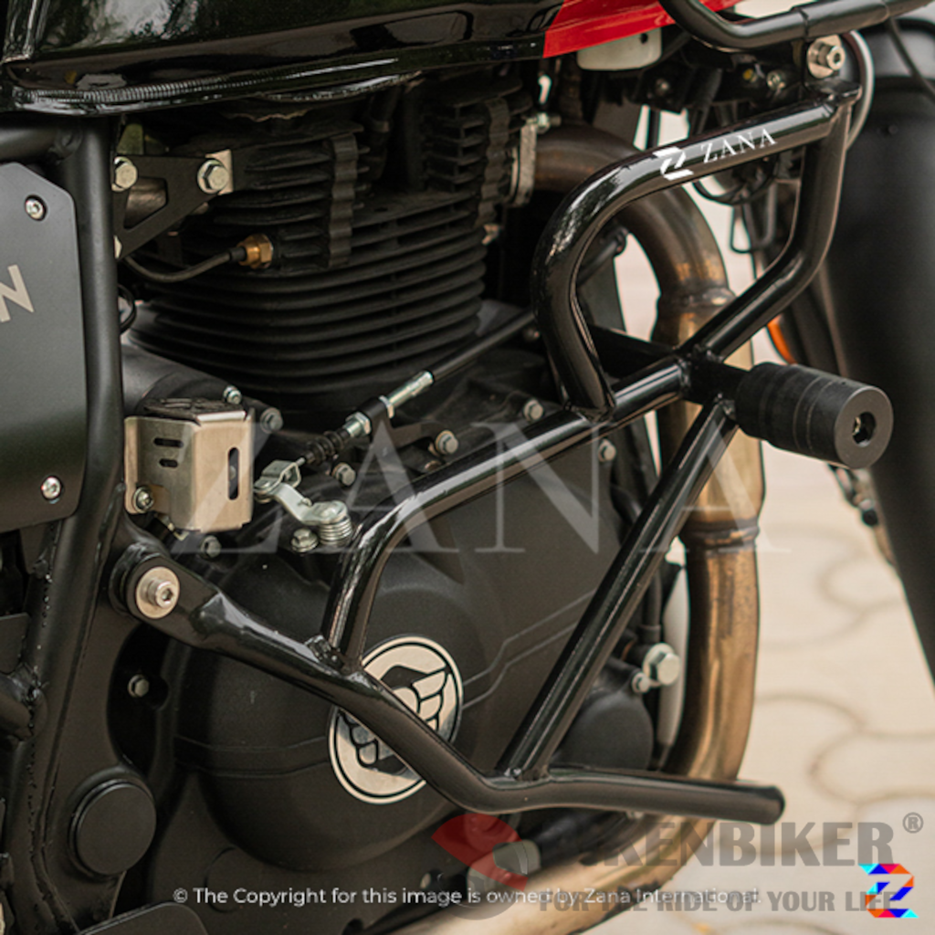 Royal Enfield Himalayan Engine Guard with Sliders - Zana