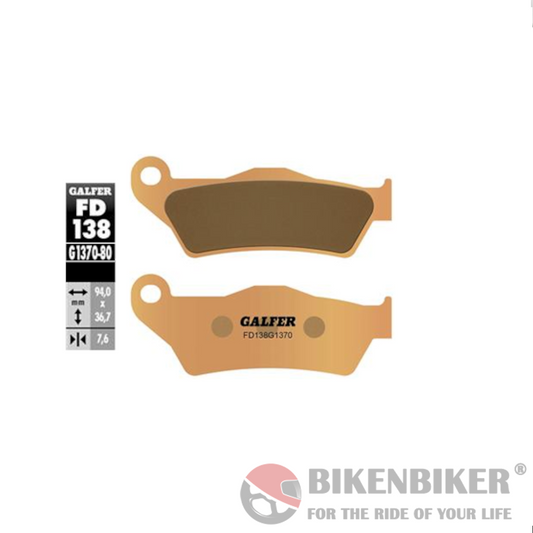 Sintered Street Front Brake Pads- FD138G1370-Galfer