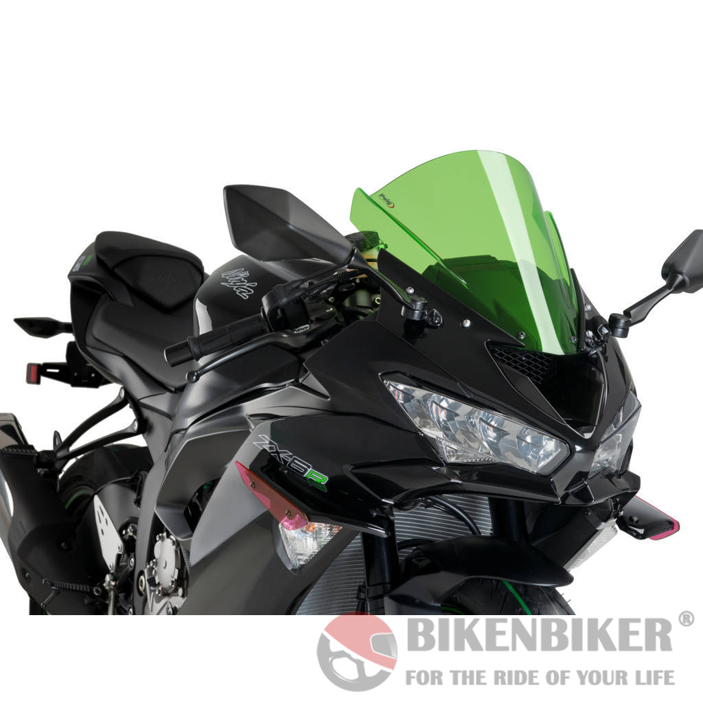 Downforce Sport Spoilers For Kawasaki ZX-6R 636 2019-Puig