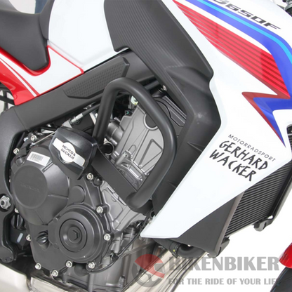 Honda CB 650R Protection - Engine Crash Bar (INCL. Protection Pad) - Hepco & Becker