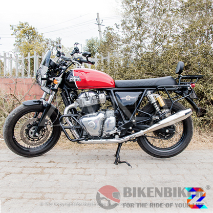 RE Continental GT 650 & Interceptor 650 Engine Guard with Sliders - Zana