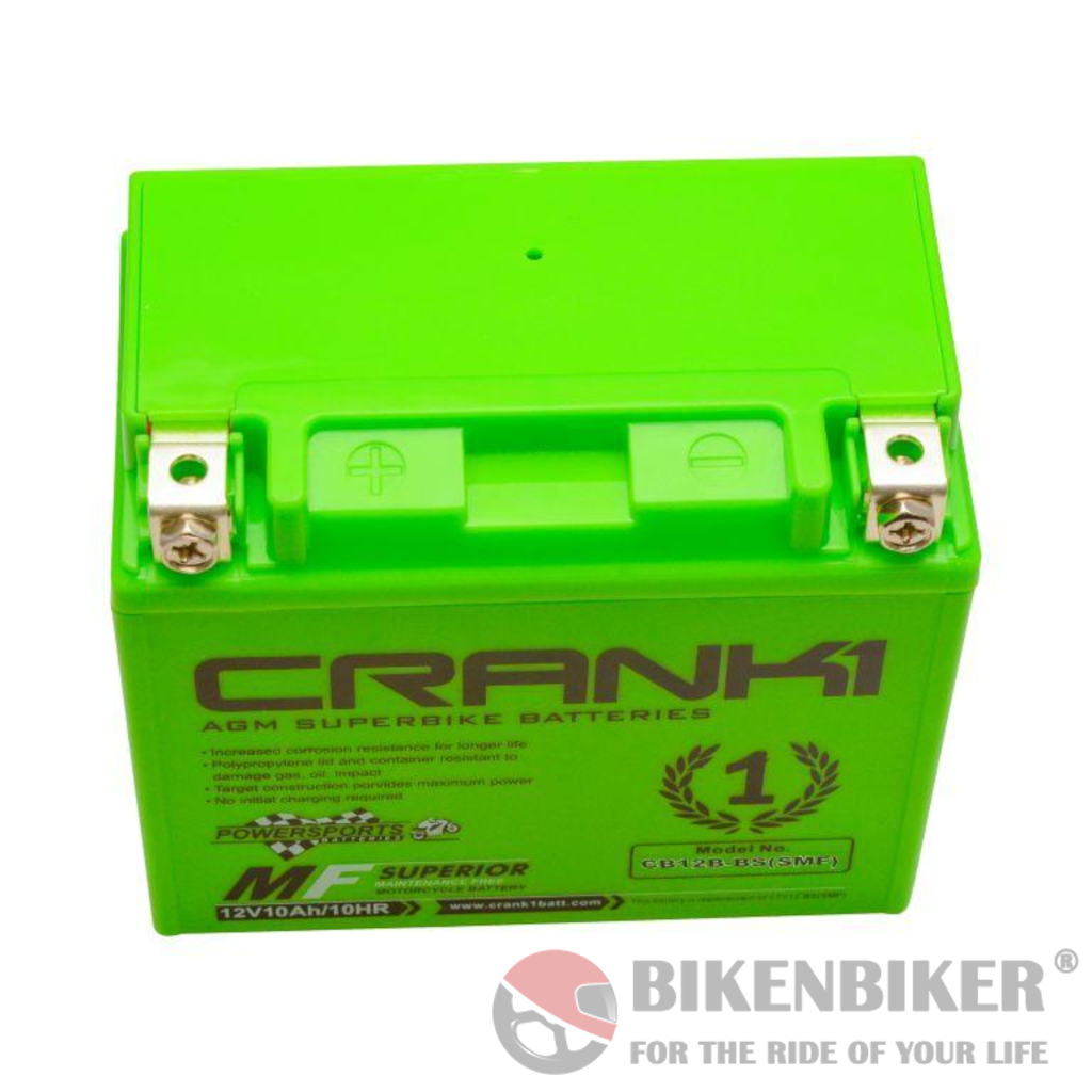 Crank1 CB12B-BS (SMF) Battery