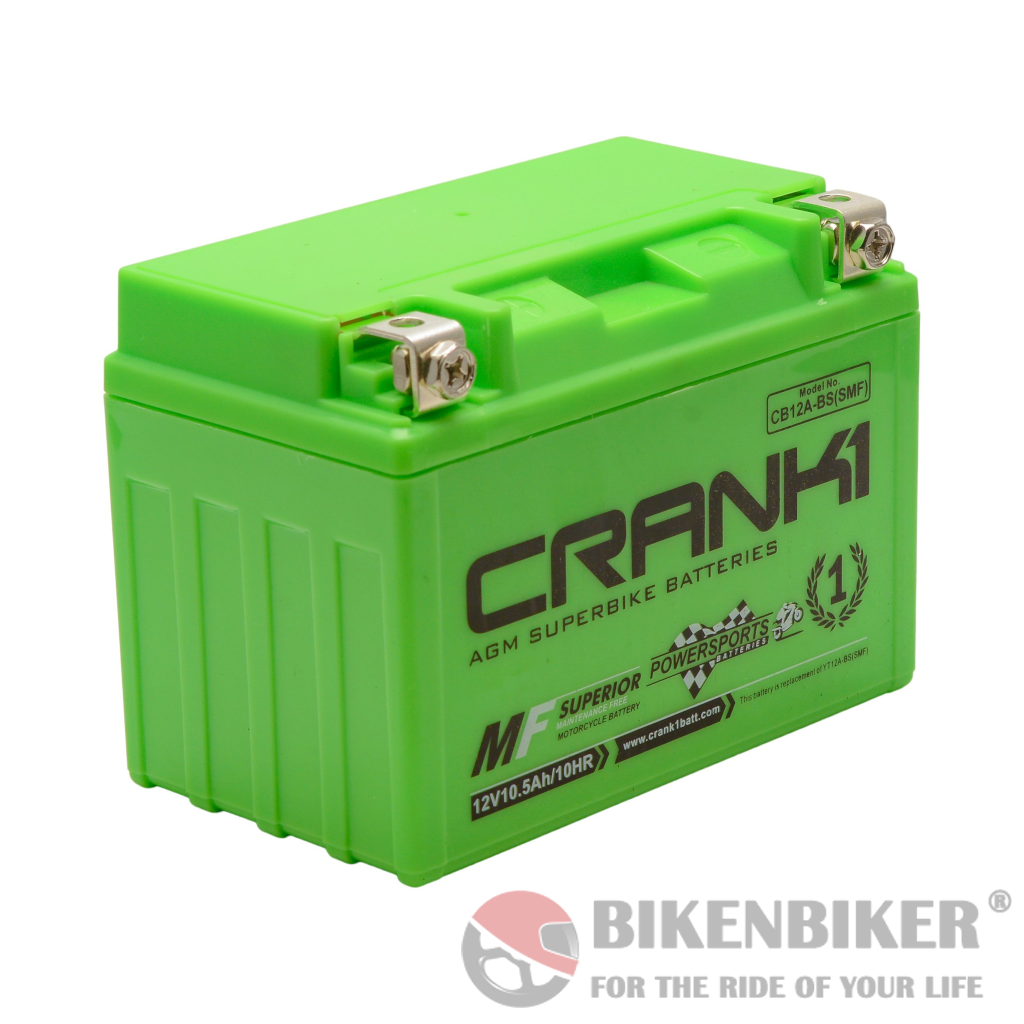 Crank1 CB12A-BS (SMF) Battery