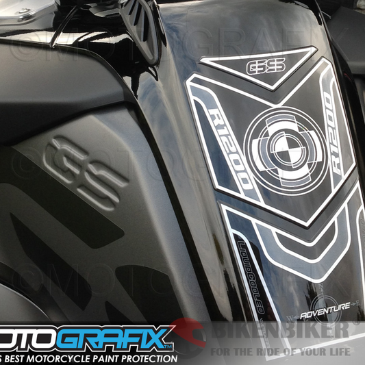 Tank Pad Protector 3D TB021K For BMW R1200GS-Motografix