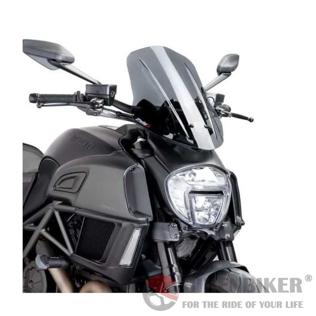 Touring wind deflector Ducati Diavel-Puig