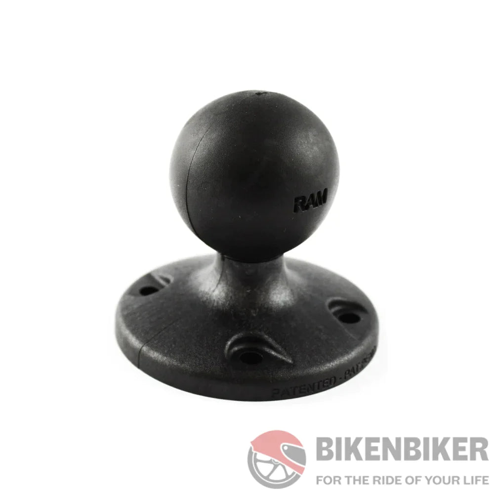 Ram Mounts Base 2.5 Round Plate With C-Ball Ram Accessory