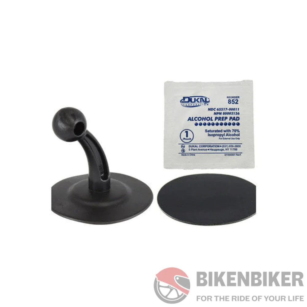 RAM DASH MOUNT Lil Buddy™ Adhesive Stick Base - Bike 'N' Biker