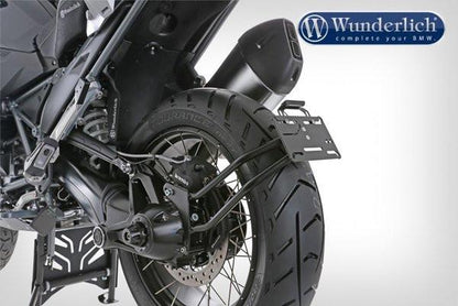 BMW R1200GS Ergonomics - License Plate Holder - Wunderlich