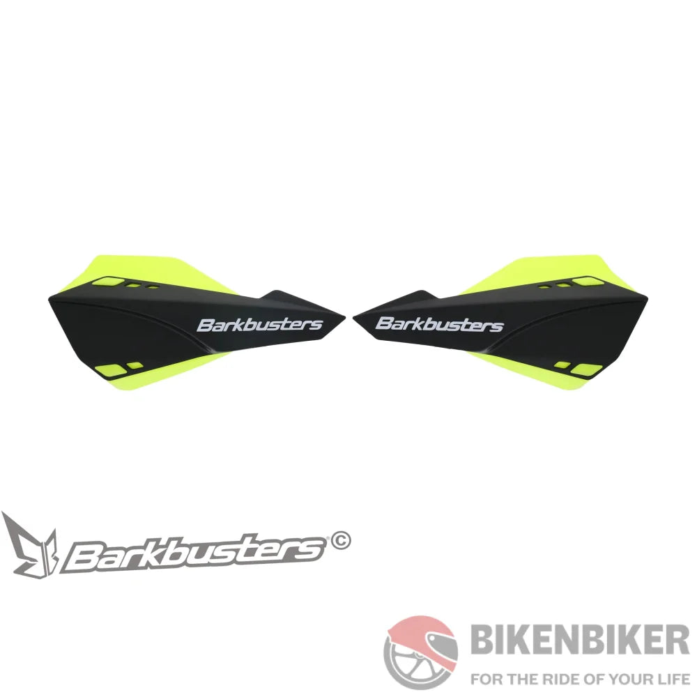 Sabre Mx/Enduro Handguards - Barkbusters Black/Yellow Hiviz Hand Guards