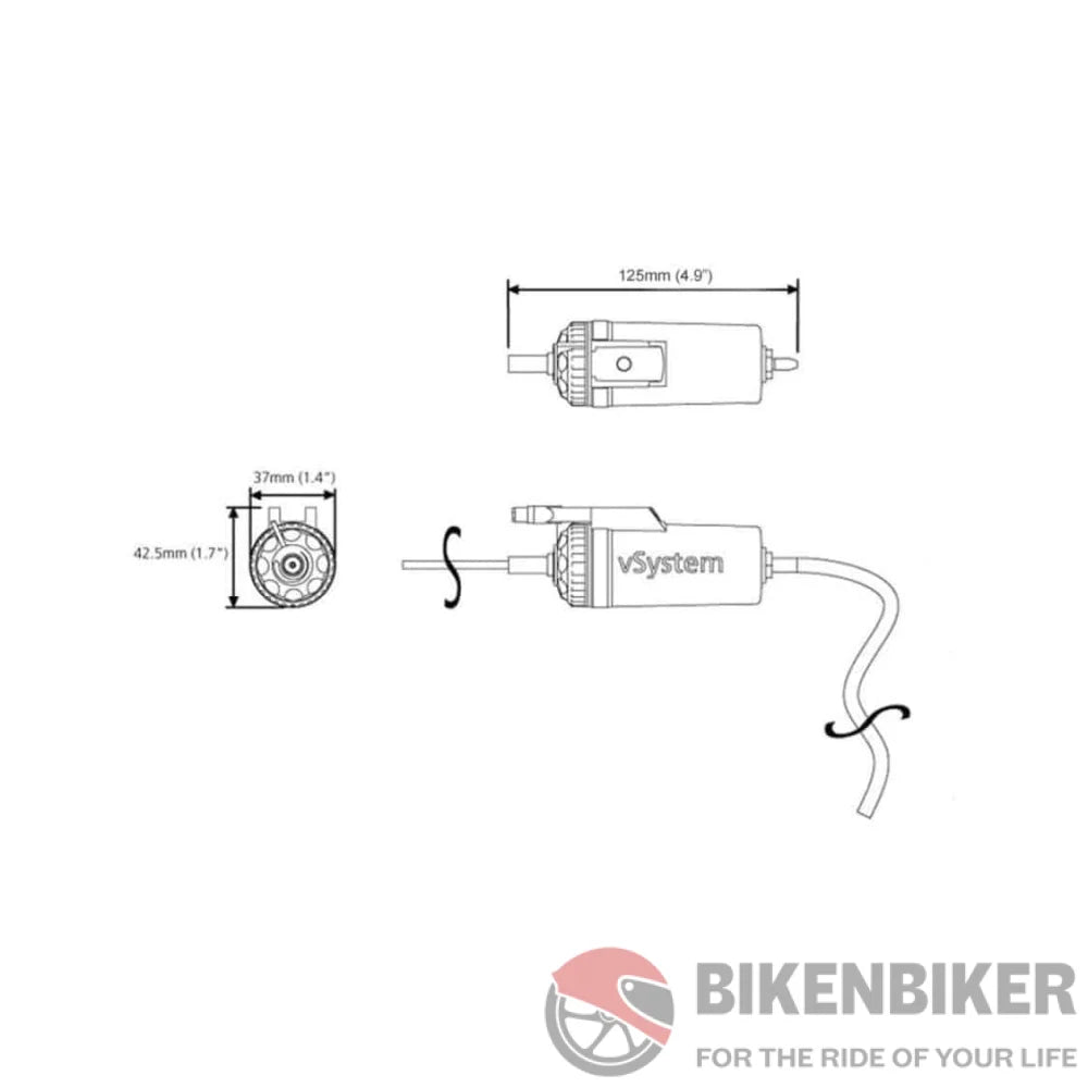 Scottoiler Essentials Micro Vsystem Chain Oiler