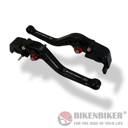 Ducati Short Clutch and Brake Lever Set - Evotech Performance
