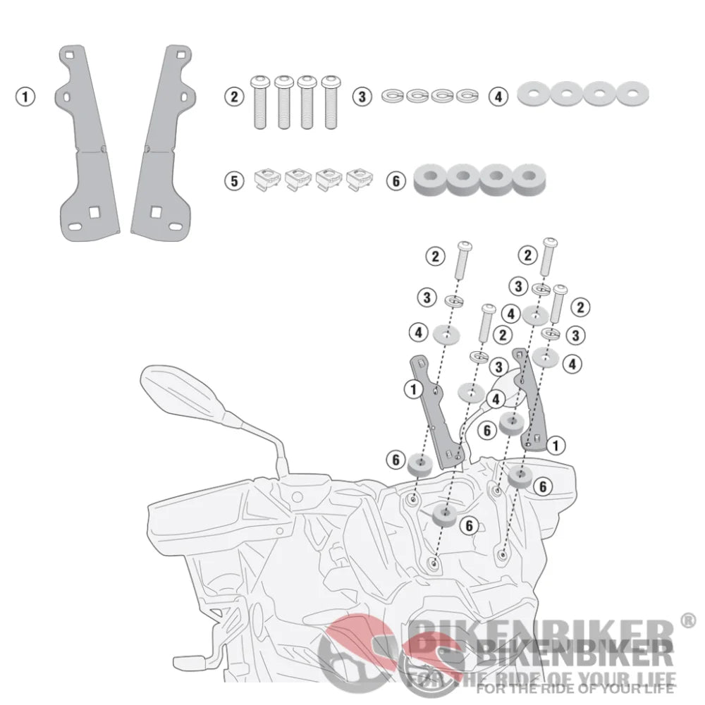 Specific Kit To Fit D5127S D5127St Af5127 - Givi