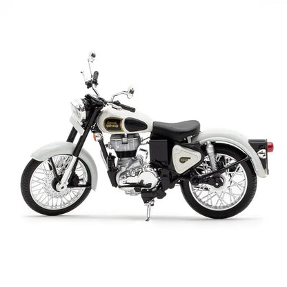 Royal Enfield Classic 350 1:12 Scale Model White - Maisto