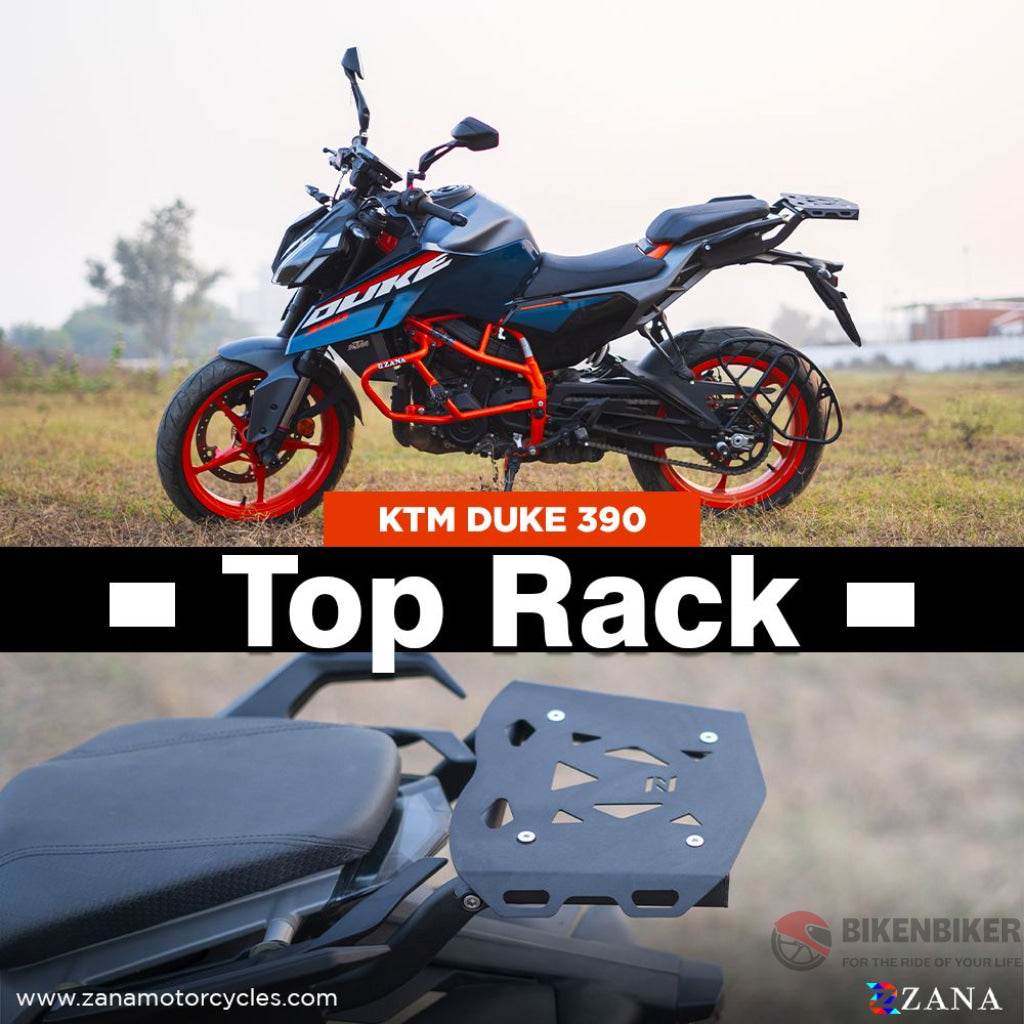 Top Rack With Ms Plate For Ktm Duke 390/250/200/390 Gen 3