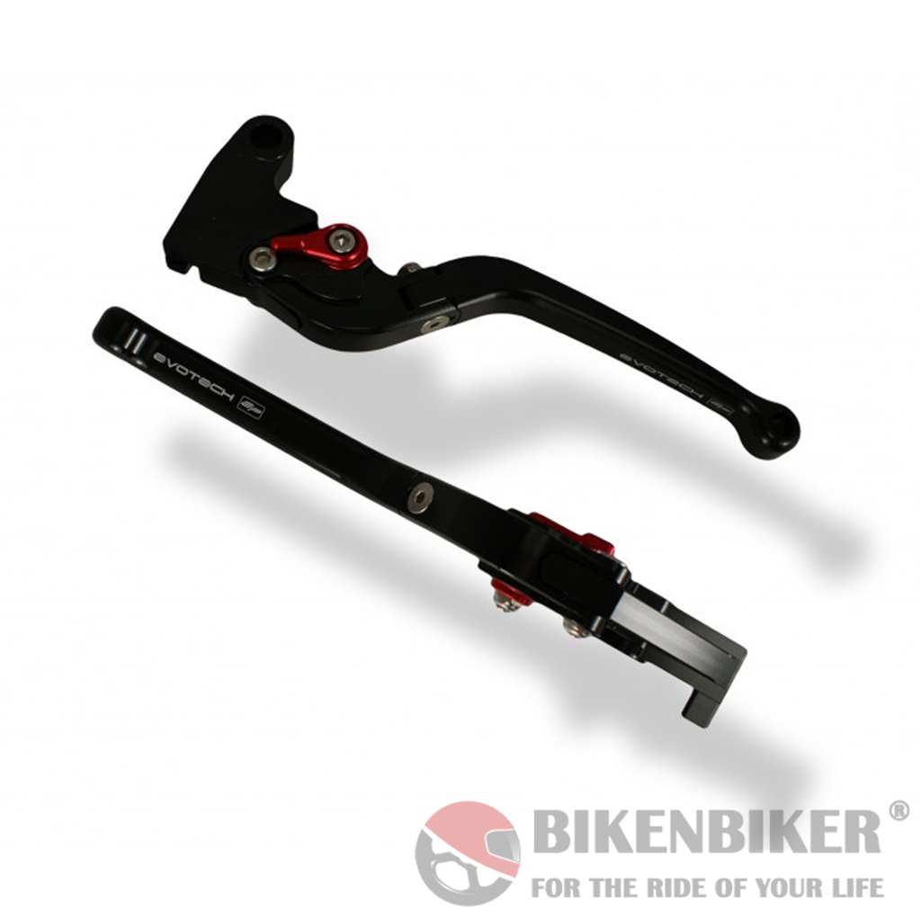 Folding Clutch and Brake Lever set - Evotech Performance