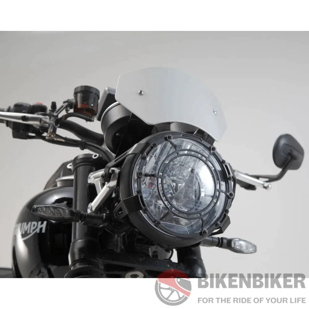 Triumph Speed Twin Ergonomics - Windscreen Sw-Motech Wind Shield