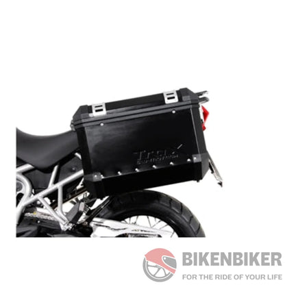 EVO carrier Black Triumph Tiger 800 models (10-17) SW-Motech - Bike 'N' Biker