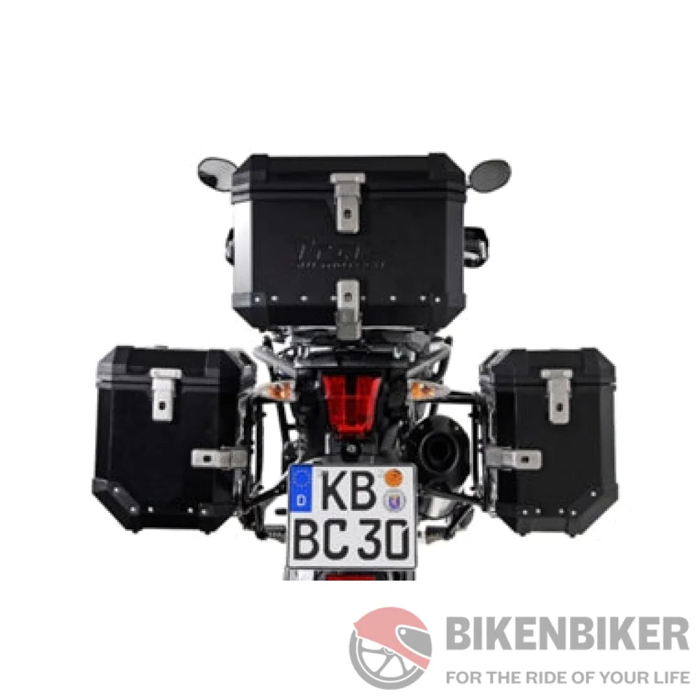 EVO carrier Black Triumph Tiger 800 models (10-17) SW-Motech - Bike 'N' Biker