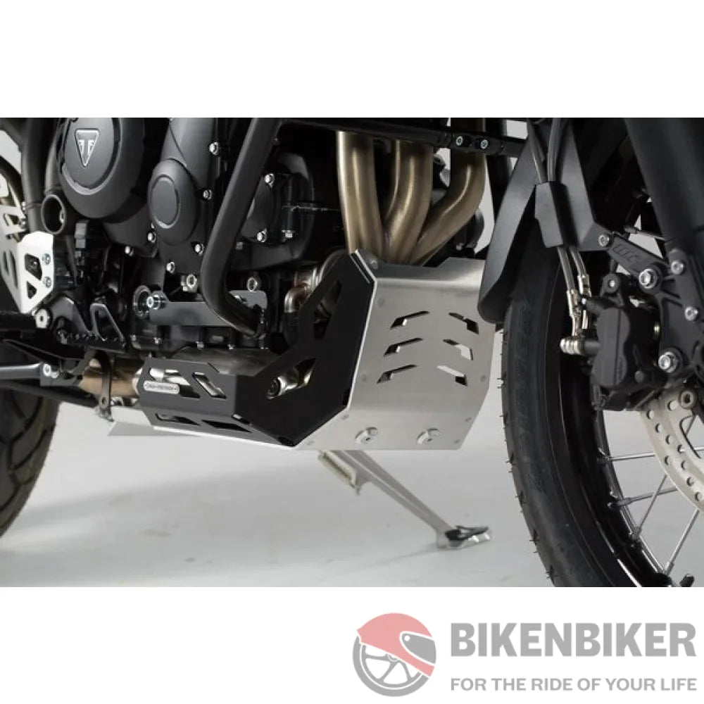 Triumph Tiger 800 Protection - Sump Guard Sw-Motech Skid Plate