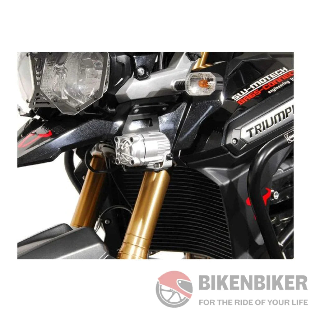 Triumph Tiger Explorer Xc Lighting - Auxiliary Light Mount Sw-Motech Brackets