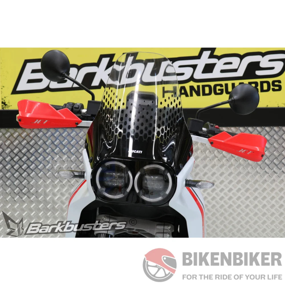 Two Point Handguard Hardware Mount - Ducati Desert X 2022+ Barkbusters Hand Guards