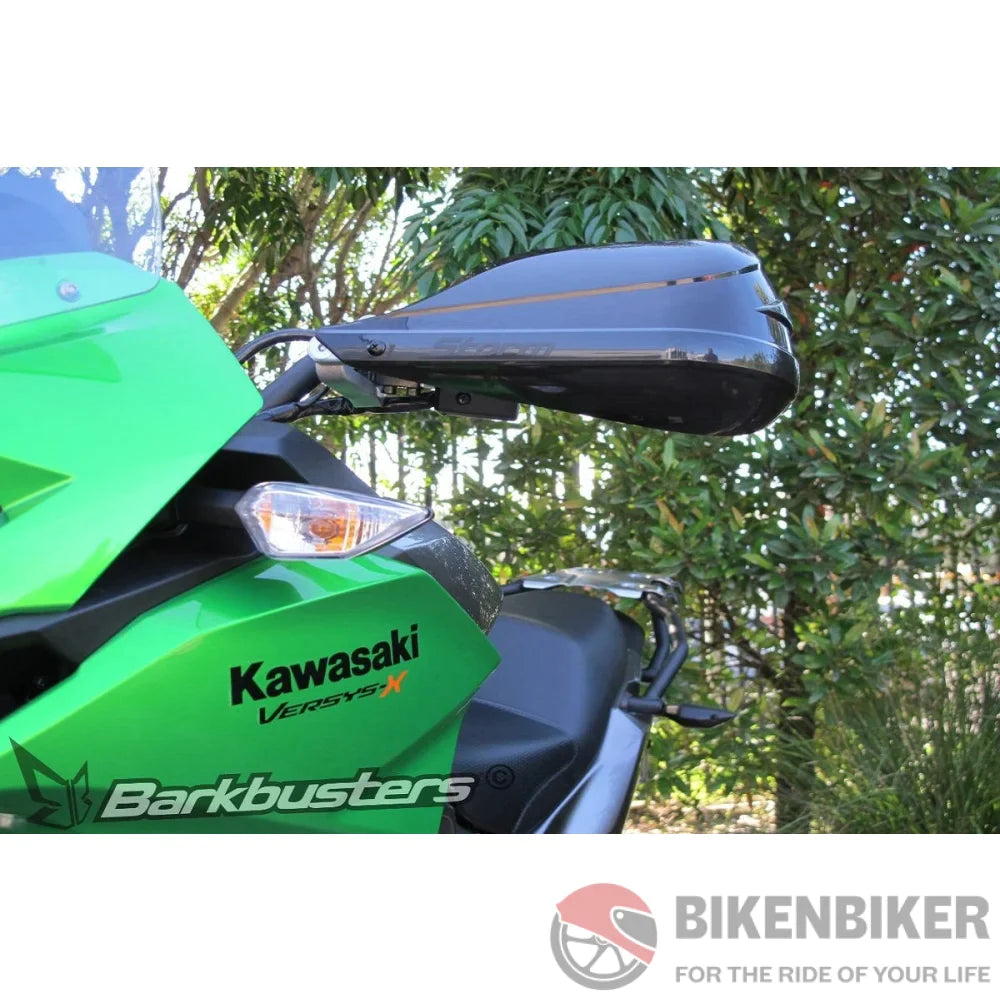 Two Point Handguard Hardware Mount - Kawasaki Versys 300X Barkbusters Hand Guards