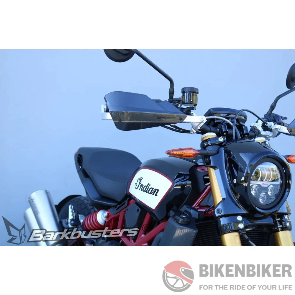 Two Point Handguard Hardware Mount - Triumph Street Scrambler/Kawasaki Versys 1000 Tapered Handlebar