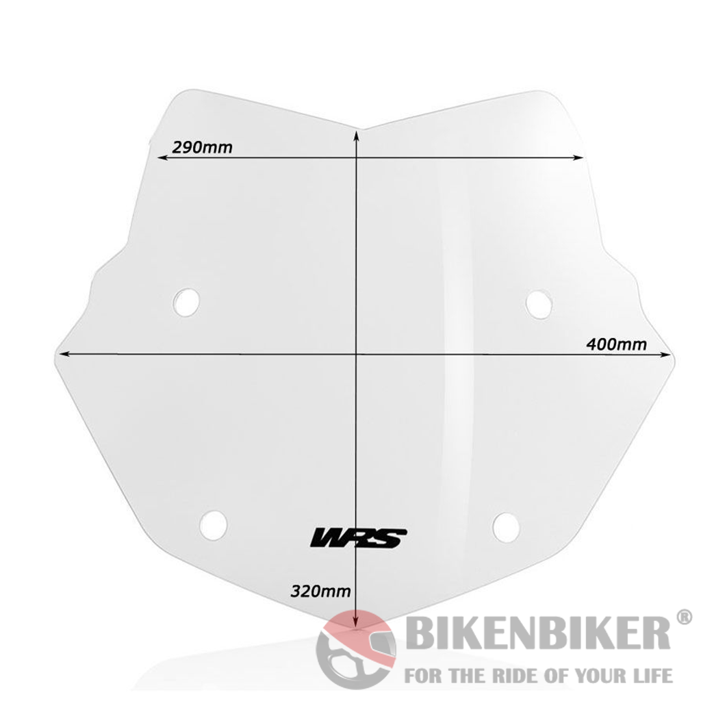 Windscreen Enduro Transparent BMW R1250GS/Adventure 2018+ - WRS